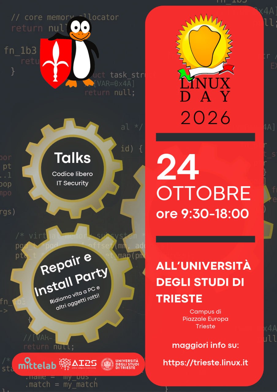locandina Linux Day 2026